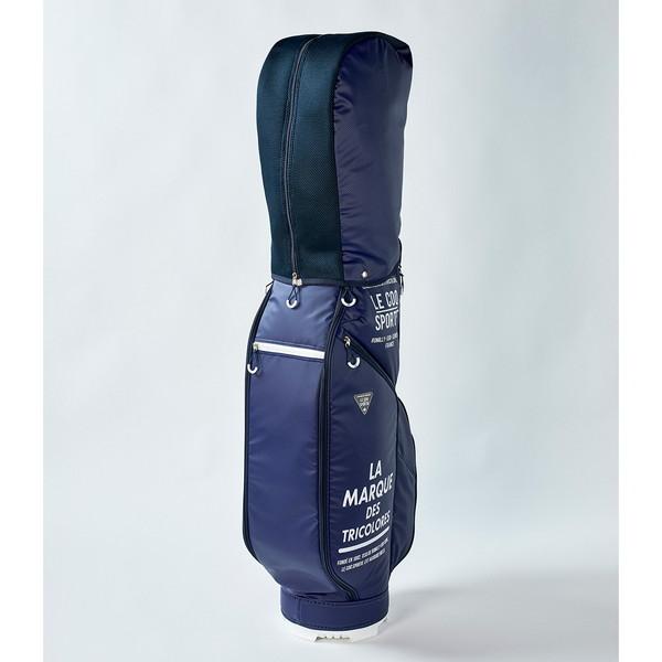日本正規品 ルコック キャディバッグ 2023年モデル QQBVJJ02 NV（ネイビー） le coq sportif 9型 軽量 