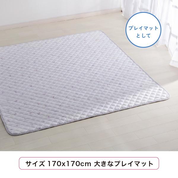 カトージ サークル 遊び場 マット クリーム色