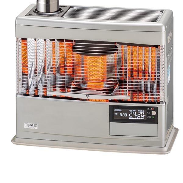 S Sg 木造18畳 コンクリ29畳まで シルバーグレー 店 Kabec カベック Ksh 7032kc Sunpot 4931643454409 デジタル家電のa Price 半密閉式石油ストーブ カベック 店のsunpot 煙突式 別置タンク式 Kabec