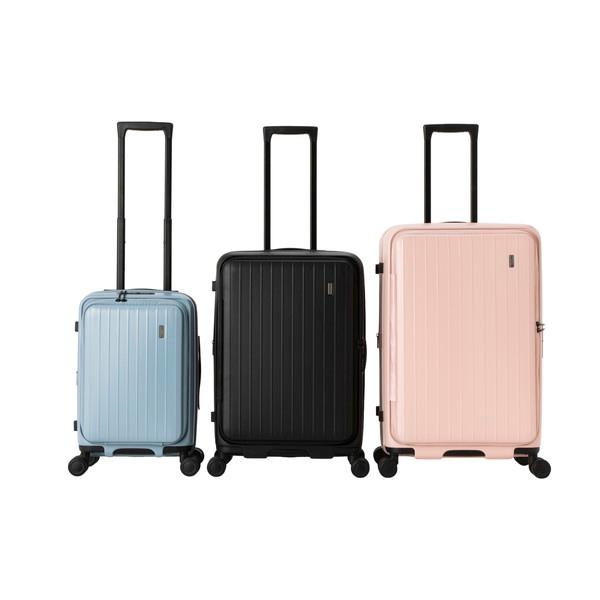 スーツケース TOMARU S サイズ ブルー 機内持ち込み フロントオープン 