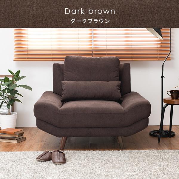 直接引き取りの方のみ】 ダークブラウンのL字型ソファ 約187cm 直接