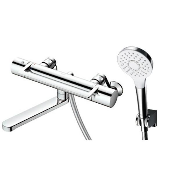 TOTO TBV03416J GGシリーズ(浴室用水栓金具) サーモスタット混合水栓 (コンフォートウエーブめっき・スパウト170mm・アーチハンドル)