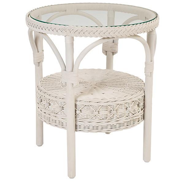 サンフラワーラタン フィオーレ ガラステーブル T835WW メーカー直送