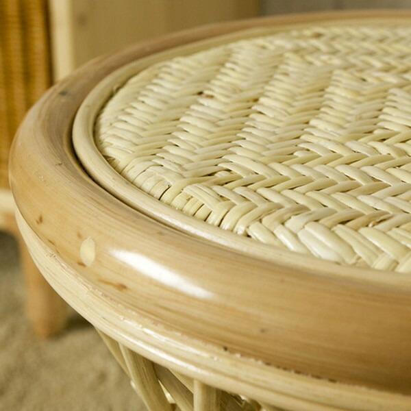 C4141N スツール Rattan World ナチュラル ラタン メーカー直送 : 総合