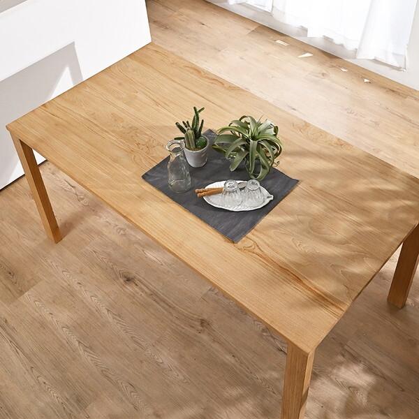 ファミーユ 伸長式 ダイニングテーブル 単体 ブラウン 145cm 180cm 4人