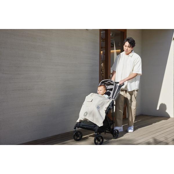 ベビーホッパー 空調ベビーケープR26 保冷ジェル付き ベージュ