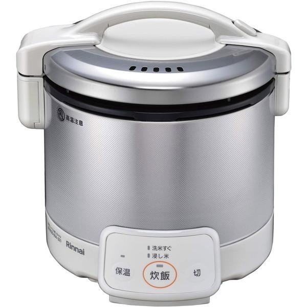 リンナイ（Rinnai） ガス炊飯器 3合炊き こがまる RR-030VQ(W)-13A