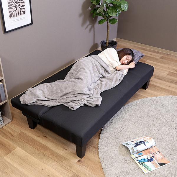 不二貿易（Fuji Boeki） 85193 ソファーベッド スミス2 BK メーカー