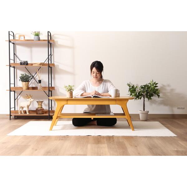 不二貿易 引出し付きセンターテーブル NA メーカー直送 【公式通販】