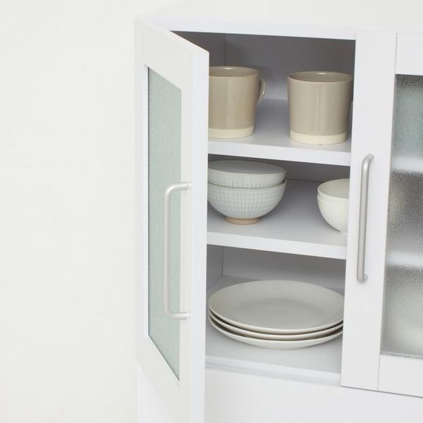 クロシオ 027147 ヌーヴォー食器棚 60-120 : 総合通販PREMOA Yahoo!店