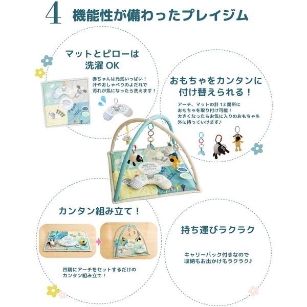 日本育児 ひつじのショーン アクティビティ プレイジム 6051008001 保証期間：6ヵ月_6