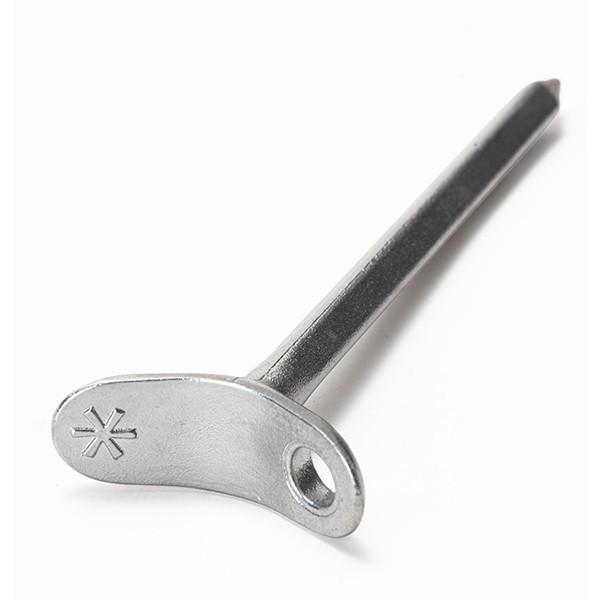 snow peak（スノーピーク） アルミフィンガーペグ 10本セット R-130