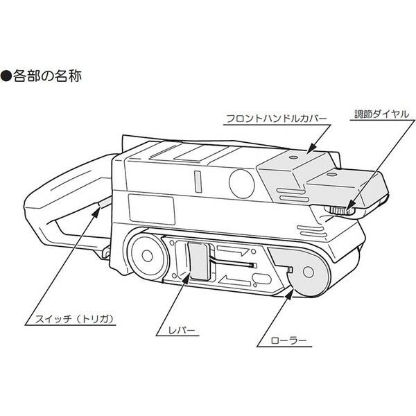 京セラ ABE3210 ベルトサンダー｜sake-premoa｜02