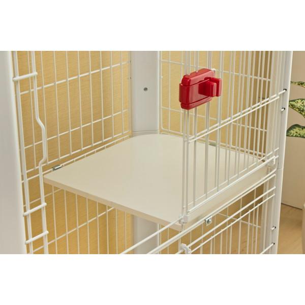 アイリスオーヤマ P-CSC-903 ホワイト カラースリムケージ 3段 組立品 メーカー直送 約 スペック ペット用品