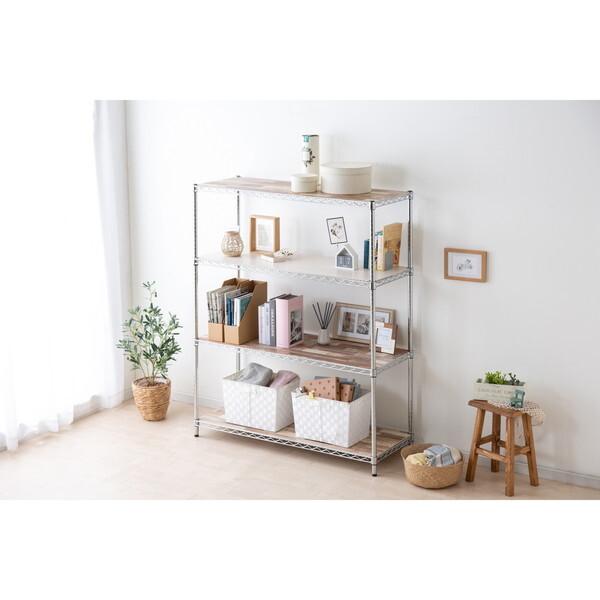 アイリスオーヤマ MR-1215JK シルバー メタルラック メーカー直送