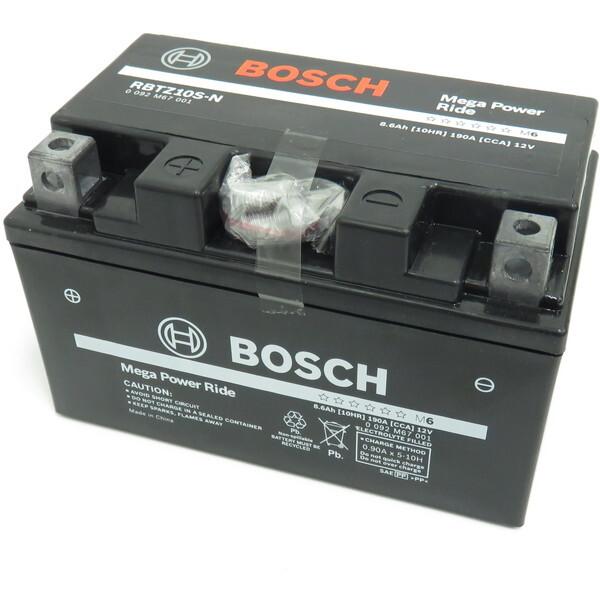 BOSCH（ボッシュ） バッテリー RBTZ10S-N 液入り充電済み仕様 : 総合 