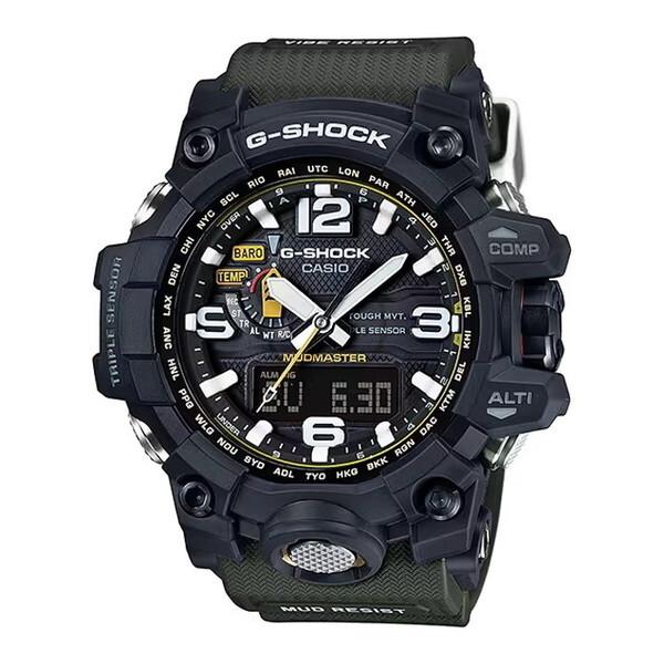 CASIO GWG-1000-1A3JF G-SHOCK MASTER OF G MUDMASTER ソーラー充電腕時計 (メンズウォッチ)