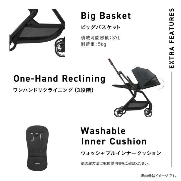 Combi（コンビ） auto N first BN ブラック BK 119907 ベビーカー