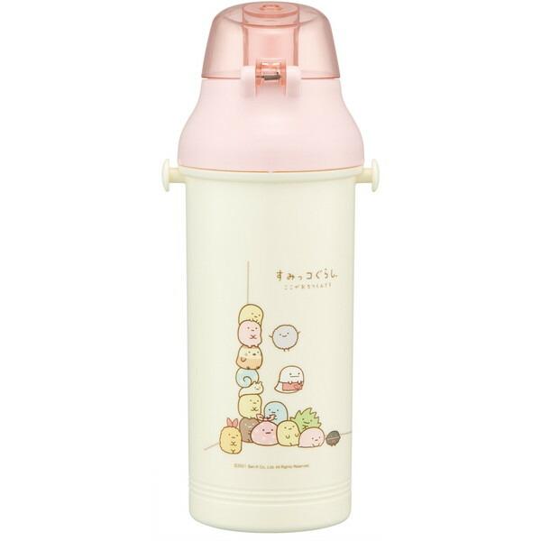 PSB8RAG すみっコぐらし スケーター 子供用 プラ水筒 ワンプッシュ式 800ml｜sake-premoa｜02