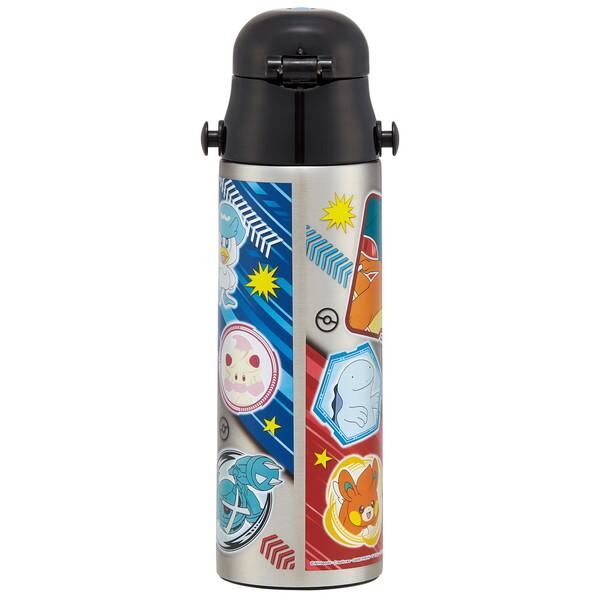 スケーター SDC6N ポケモン 子供用 ステンレス 水筒 (直飲み 580ml
