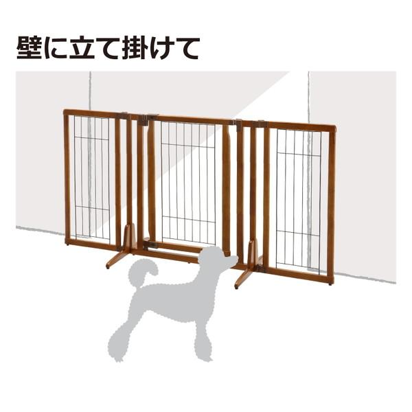 リッチェル（Richell） 木製おくだけドア付ペットゲートH ワイド