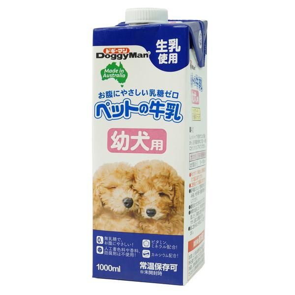ドギーマン ペットの牛乳 幼犬用 1000ml 犬用フード｜sake-premoa