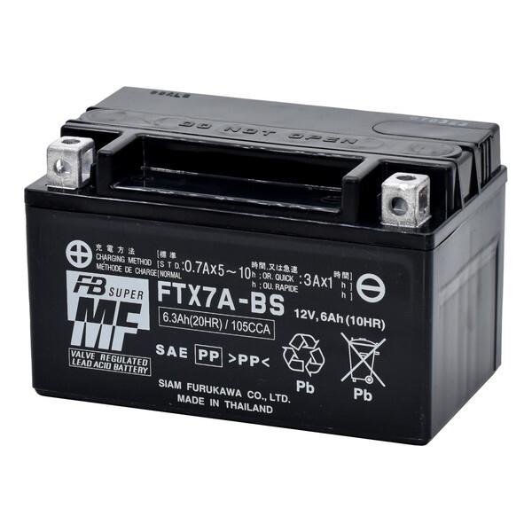 古河電池 FTX7A-BS バイク用バッテリー 液入り充電済み仕様 : 総合通販 