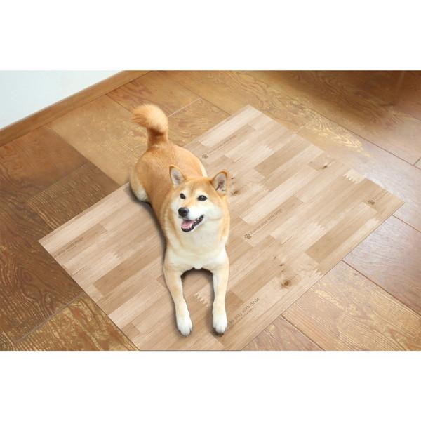 明和グラビア INSF-203 モクメ ベージュ ペット用防滑・消臭・防水