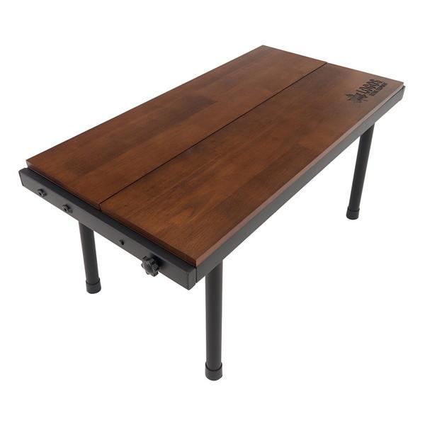 低価格の ロゴス テーブル LOGOS No.81064181 アイアンウッドアダプトテーブル アウトドアテーブル
