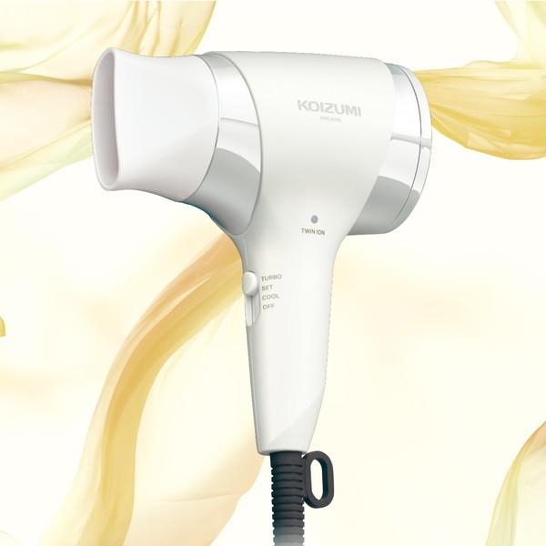 コイズミ KHD9740W ホワイト 軽ジョーブ マイナスイオンヘアドライヤー｜sake-premoa｜10