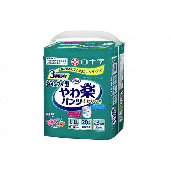 白十字 Tサルバ やわ楽パンツ安心うす型 L-LL : 総合通販PREMOA Yahoo
