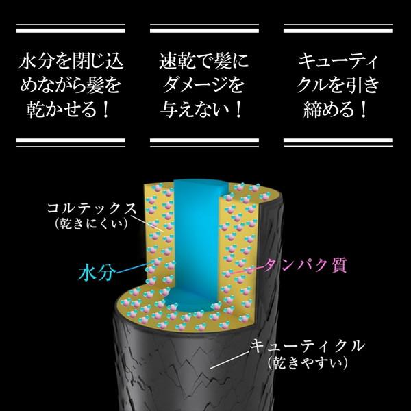 ドライヤー マグネットヘアプロ ホリスティックキュア クレイツ サロン専売品 軽量 速乾 大風量 マイナスイオン コンパクト 美髪 艶 時短 低騒音 CCID-G04B