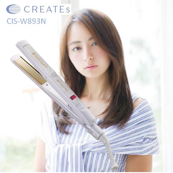 【正規品 送料無料】アフロート クレイツイオンアイロン CIS-W893N クレイツ ヘアアイロン ストレート ヘアーアイロン ストレートアイロン クレイツイオン の商品画像