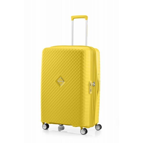 サムソナイト SQUASEM SP 75cm EXP CーYELLOW シトロンイエロー スクアセム スーツケース (94/106L)_1