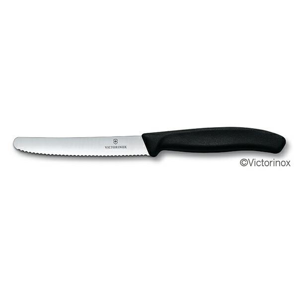 VICTORINOX #6.7833E ブラック ベジタブルナイフ（11cm）｜sake-premoa