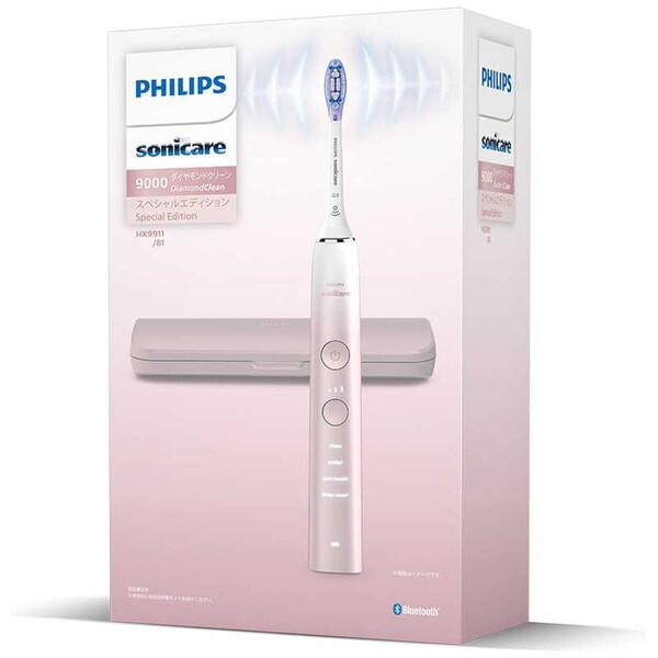 ダイヤモンドクリーン9000 ピンクHX9911/81 フィリップス未使用品 Philips（フィリップス） PHILIPS HX9911/81 ピンクホワイト