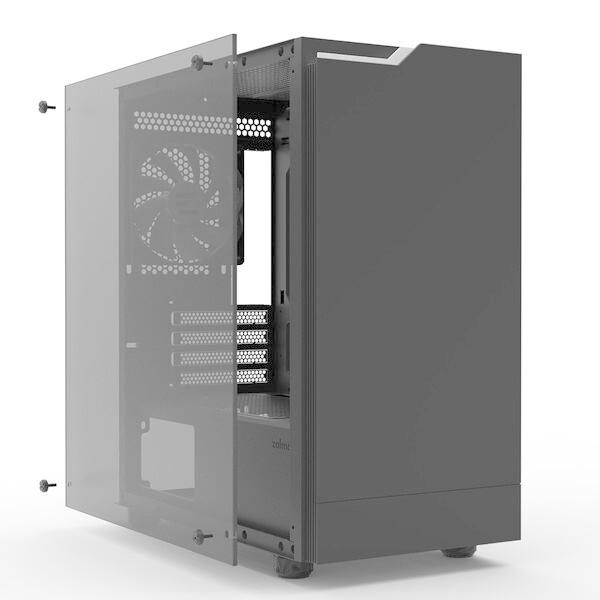 ZALMAN T4 PLUS BLACK ブラック ミニタワー型PCケース : 総合