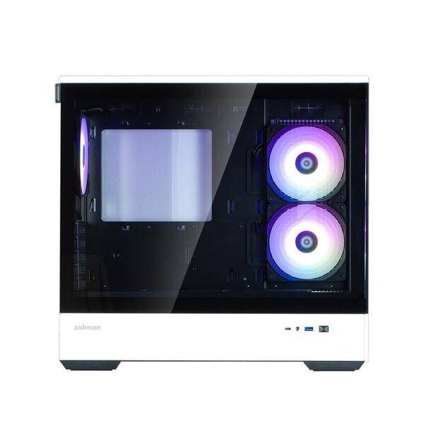 ZALMAN P30 BW ブラック×ホワイト ミニタワー型PCケース