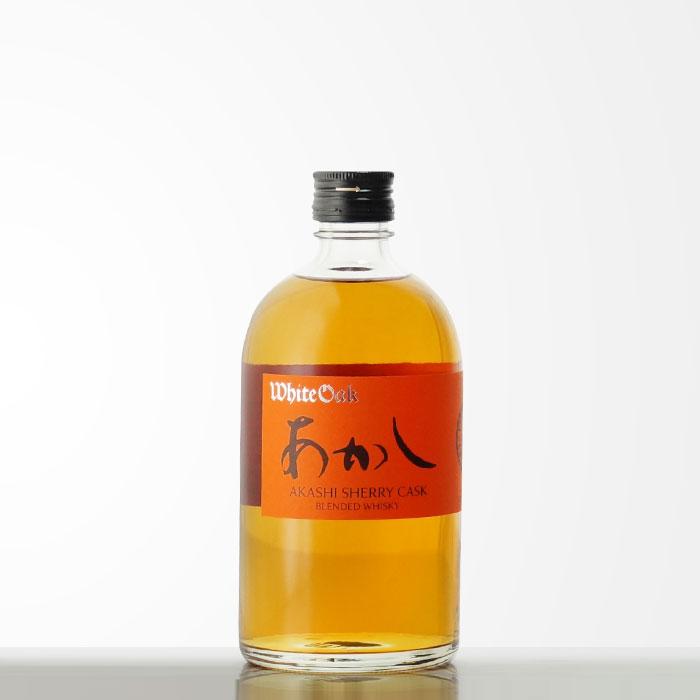 送料別 ホワイトオーク あかしシェリーカスク 46度 500ml 江井ヶ嶋酒造