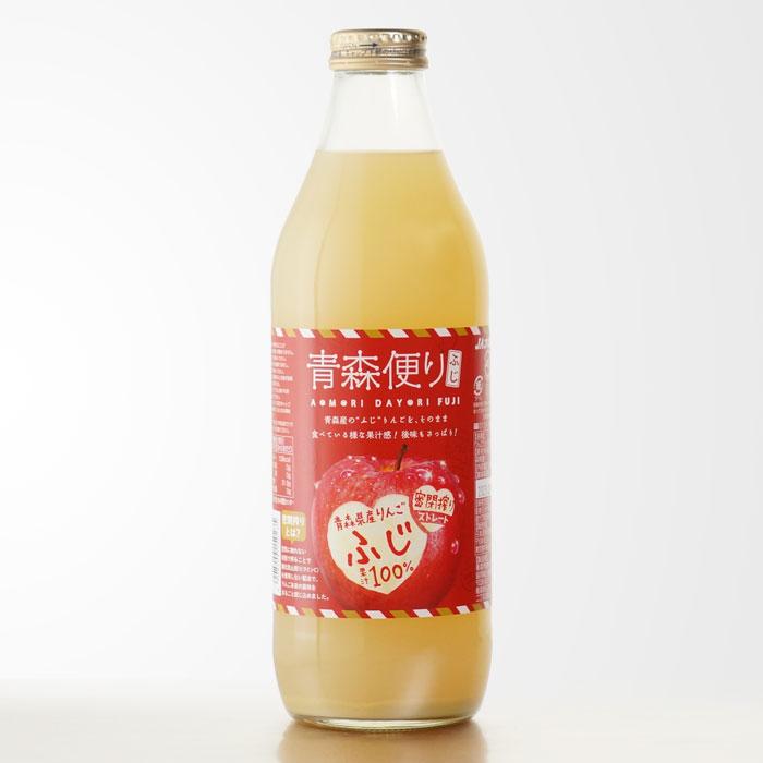 JAアオレン 送料別 青森便り ふじ 1000ml JAアオレン リンゴジュース