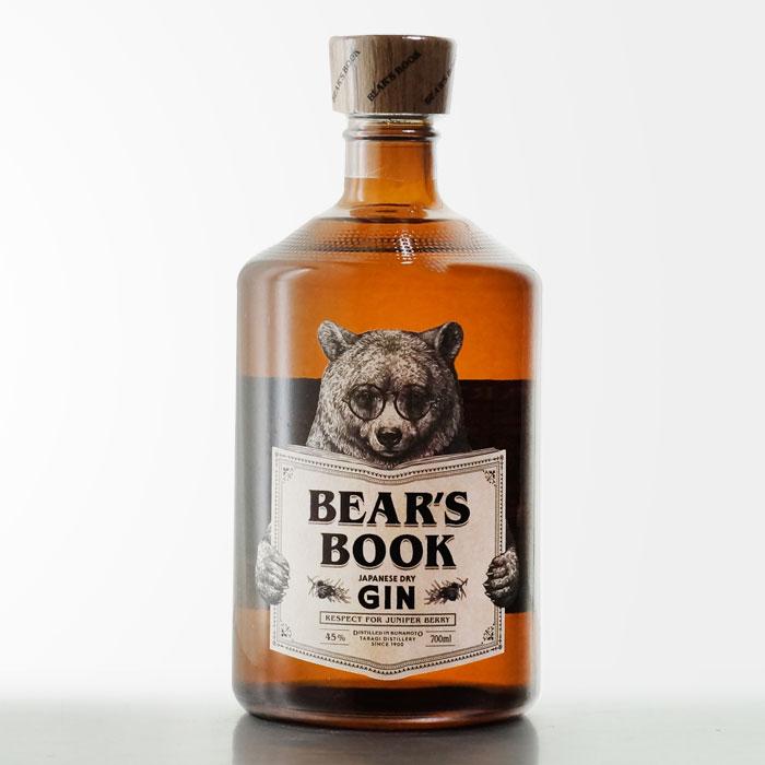 BEAR'S BOOK 45度 700ml 高橋酒造 熊本県 ジャパニーズ クラフト ジン