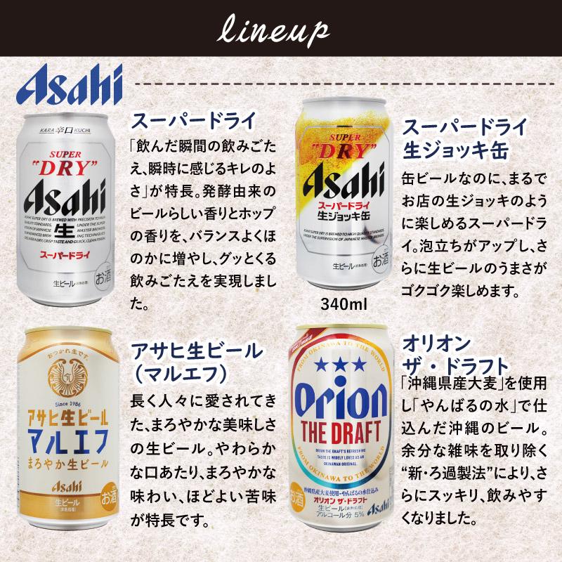 地域別 送料無料 アサヒ キリン サッポロ 大手 ビール 12種類 飲み比べ