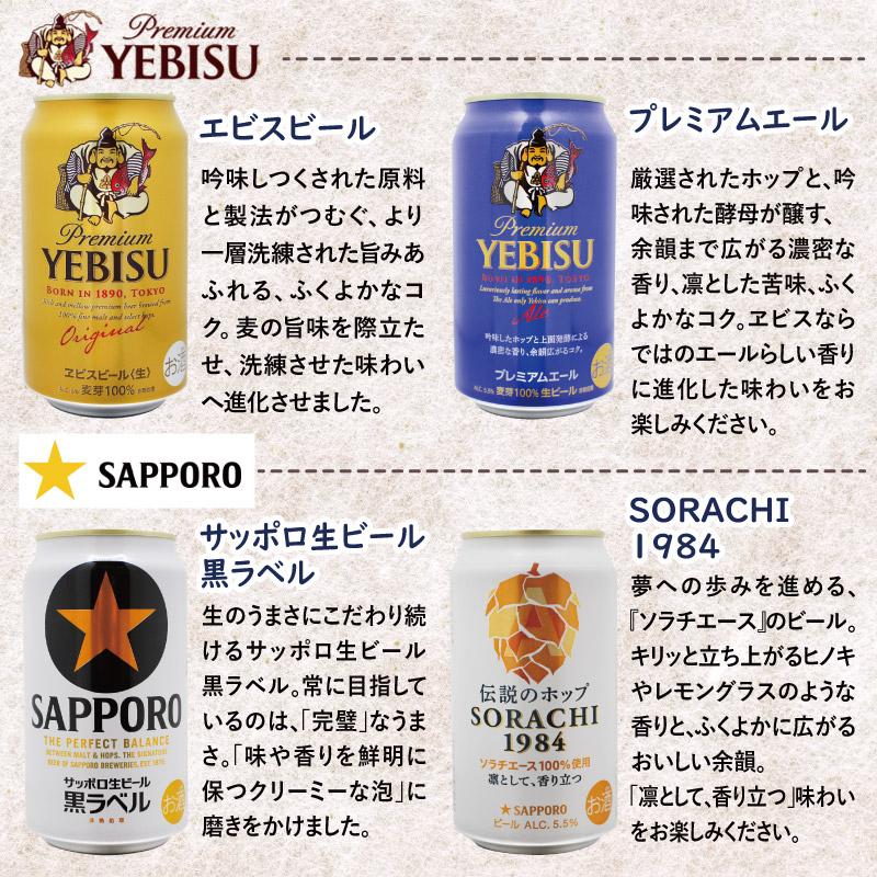 地域別 送料無料 アサヒ キリン サッポロ 大手 ビール 12種類 飲み比べ