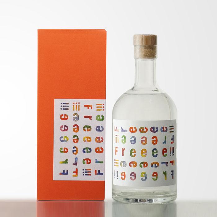 国菊 Freeee!!! ASAKURA CRAFT GIN 第2弾 500ml 46度 （株）篠崎 福岡
