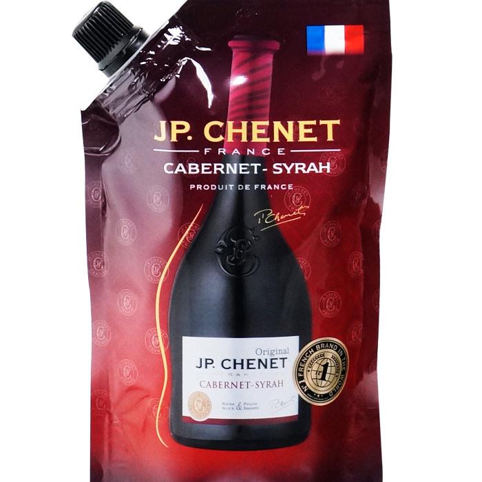 CALVET 送料無料 JP.シェネ カベルネ・シラー イージーパック 187ml 3