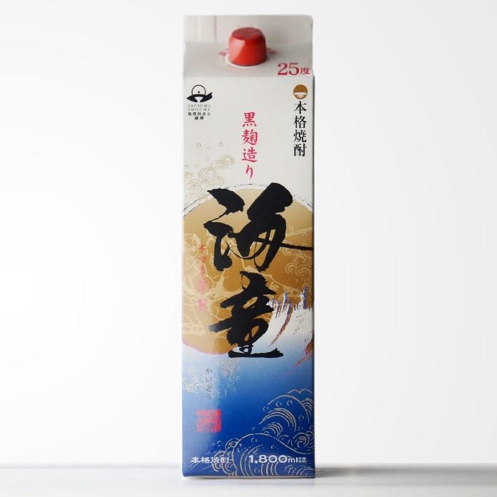濱田酒造 送料別 海童 （かいどう） 25度 1800mlパック 鹿児島県 お酒