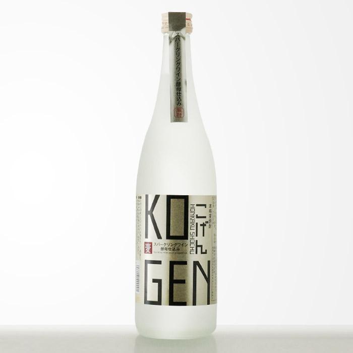 鷹正宗 送料別 スパークリングワイン酵母仕込み こげん 720ml 25度 叡