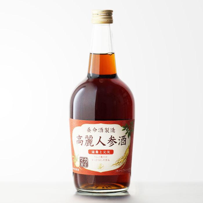 地域別 送料無料 高麗人参酒 養命酒製造株式会社 15度 700ml 6本セット こうらいにんじんしゅ 15% お酒 ギフト 母の日｜sake-shindobad｜02