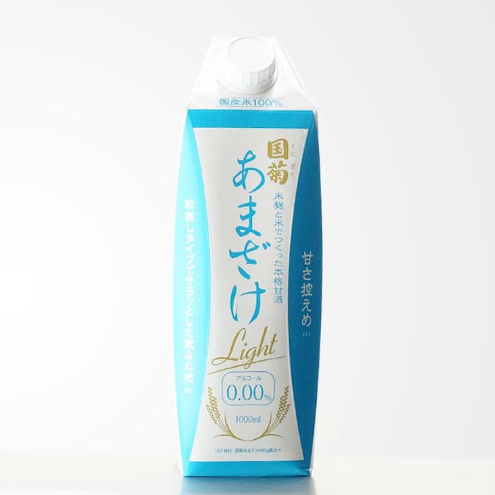 国菊 送料別 国菊あまざけLight（くにぎく あまざけ らいと） 1000ml
