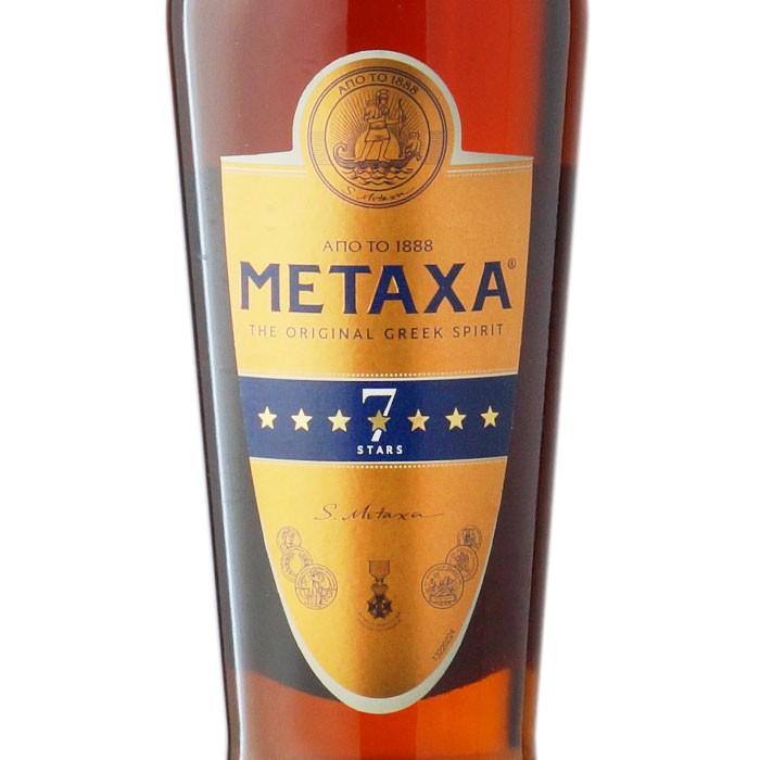 送料別 メタクサ セブンスター 40度700ml お酒 御中元 : 酒
